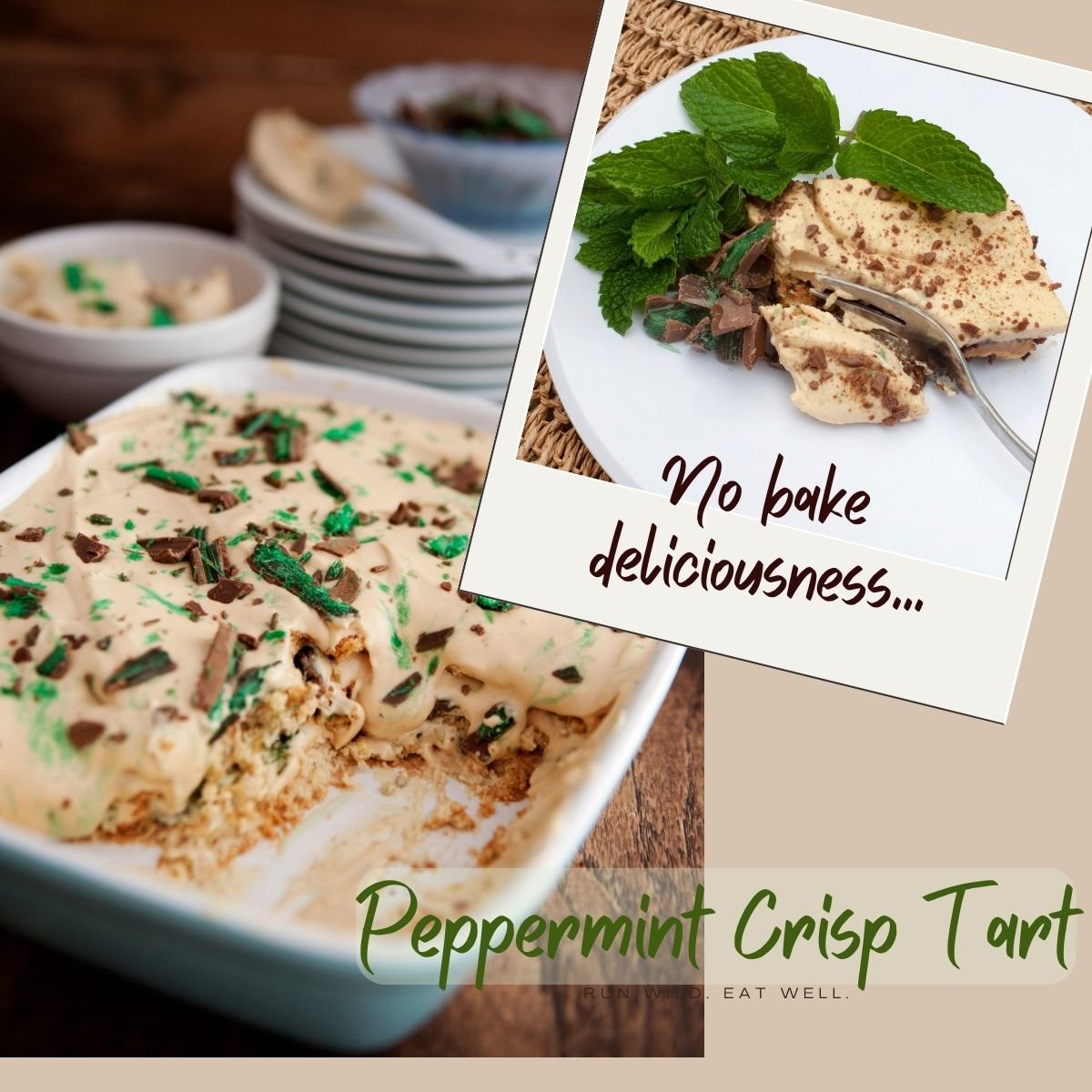 Peppermint Crisp Tart