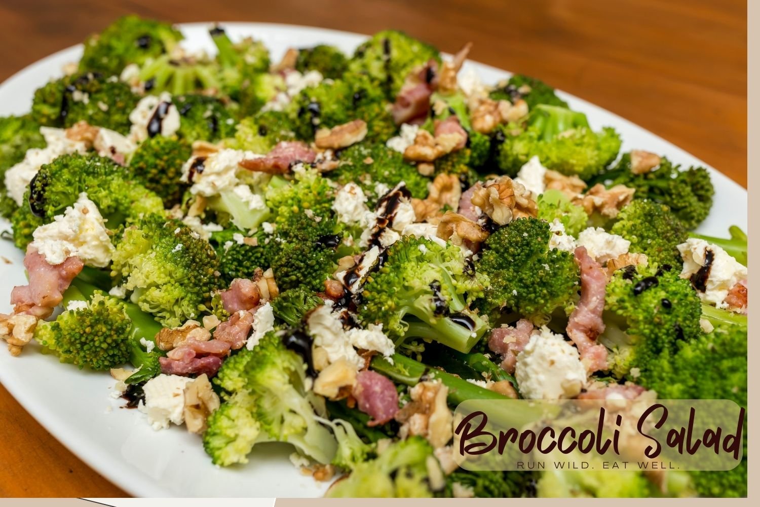 Broccoli Salad – Quick, fresh, tasty and healthy.